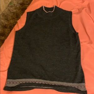 Tahari sweater tank top